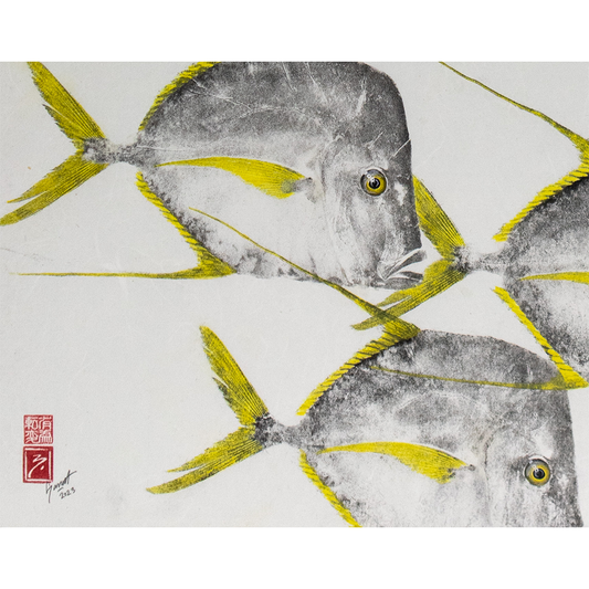 School of Lookdowns - 30in x 22in