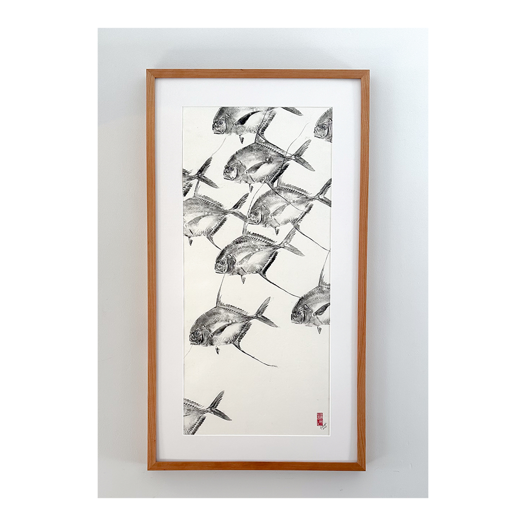 School of Thread Fins - 22.5in x 41in