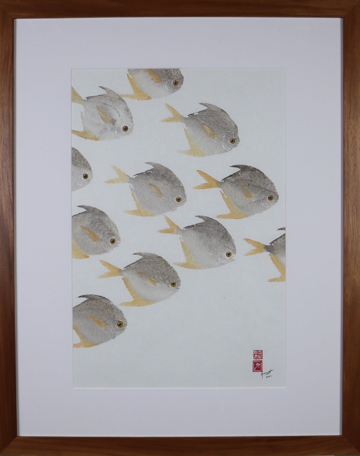 Harvest Fish 15in x 22in