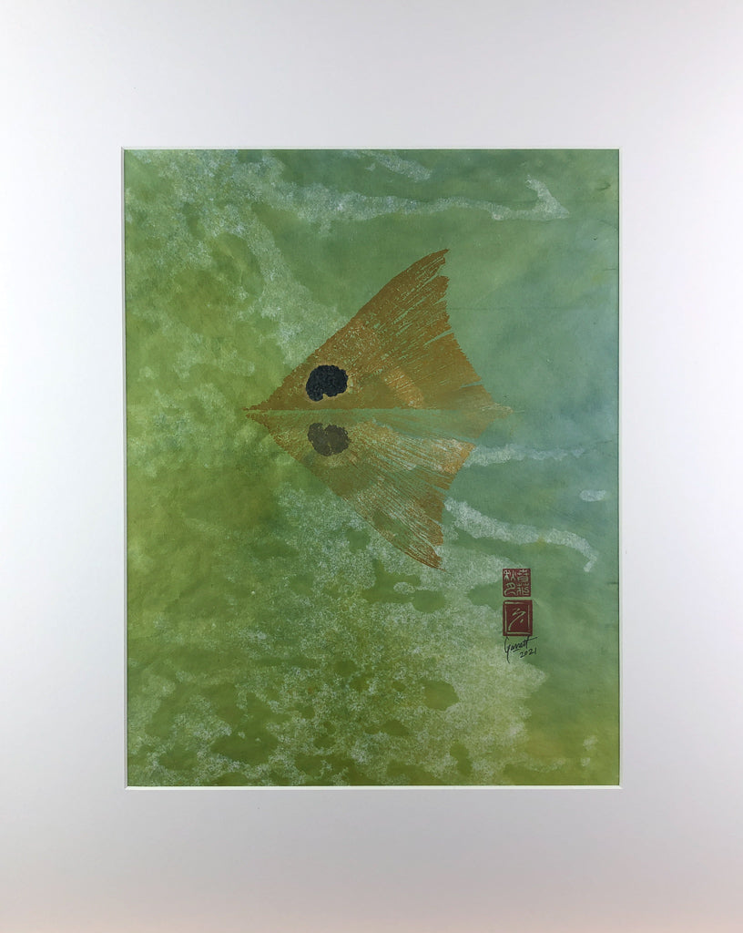 Tailing Redfish No. 3 - 8in x 10in