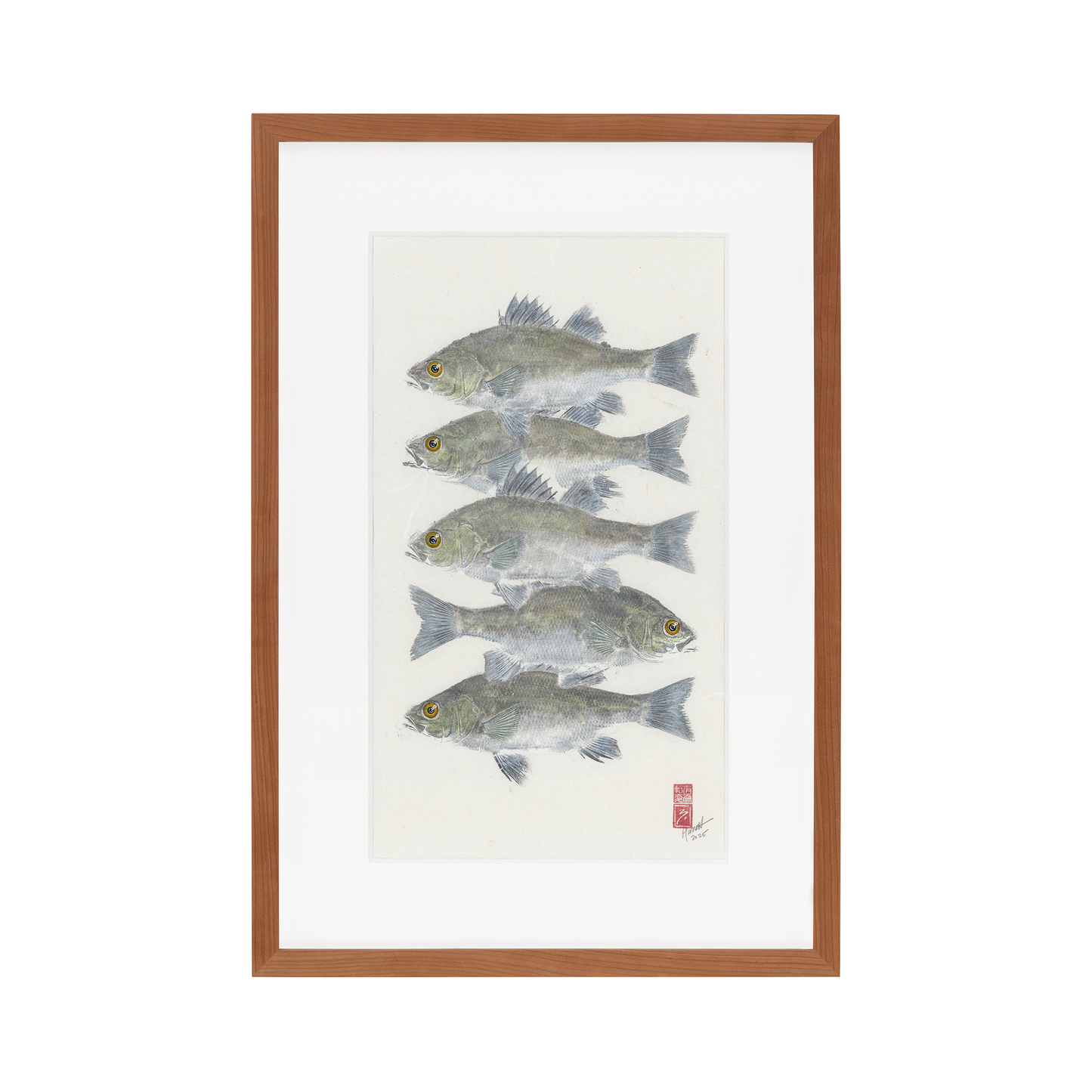 White Perch No. 5 - 18.5in x 26.5in
